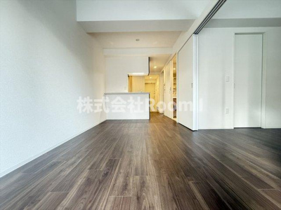 【居間・リビング】 | セレニテフラン谷町四丁目アリエ | おしゃれなリビングです