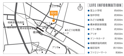 ドラゴンマンション橋本弐番館の地図