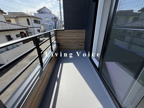 【仲介手数料０円】伊勢原市第3高森　新築一戸建て　3号棟　全3棟のバルコニー|伊勢原市第3高森　新築一戸建て　全3棟