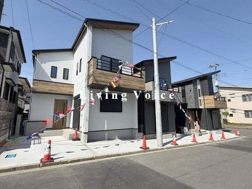 【仲介手数料０円】伊勢原市第3高森　新築一戸建て　3号棟　全3棟の外観|伊勢原市第3高森　新築一戸建て　全3棟
