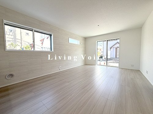 【仲介手数料０円】伊勢原市第3高森　新築一戸建て　3号棟　全3棟の居間・リビング|伊勢原市第3高森　新築一戸建て　全3棟