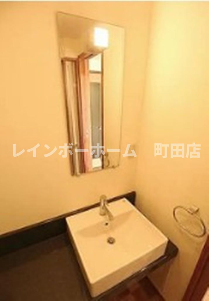 マンションホワイトホース※初期費用分割あと払いサービス利用可能物件の洗面所