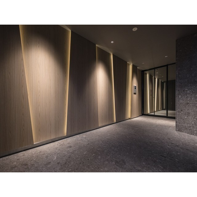 レジデンス世田谷等々力のエントランス|ゆとりのあるエントランスです