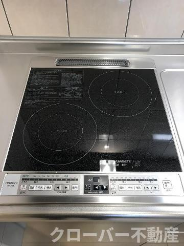 アルチチュード２３のキッチン|ＩＨクッキングヒーター