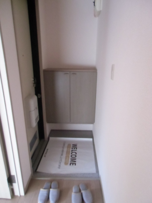 ブルースカイ　Aの玄関