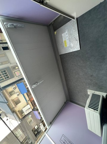 サムティ夕凪LUKSUSのバルコニー