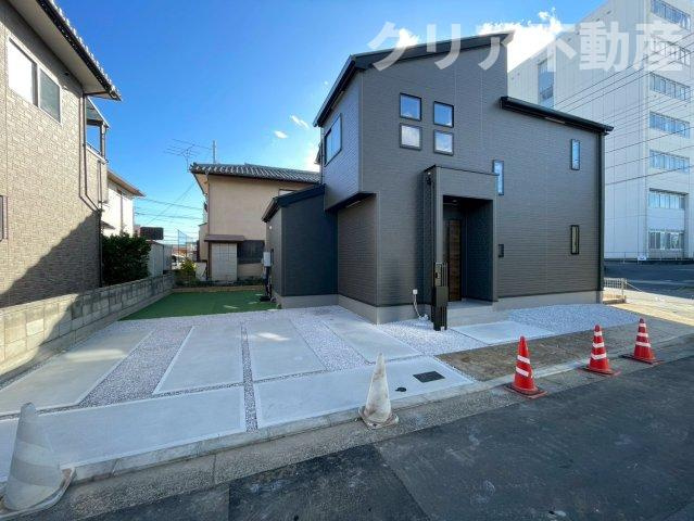 【外観】 | 前橋市南町4期新築1号棟　駐車3台＋お庭付き！