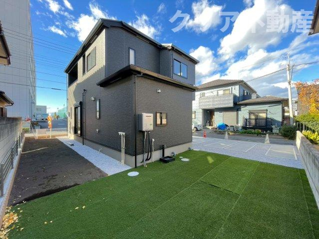 【駐車場】 | 前橋市南町4期新築1号棟　駐車3台＋お庭付き！
