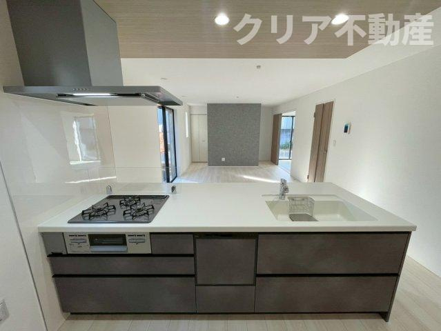 【キッチン】 | 前橋市南町4期新築1号棟　駐車3台＋お庭付き！