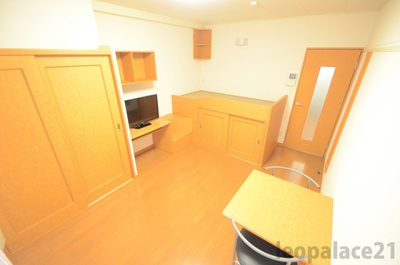 【寝室】 | レオパレスフルール | 備品や設備仕様は号室等により異なります現地をご確認下さい。