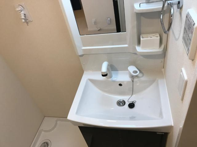 ソラティオ桜の洗面所|洗髪洗面化粧台