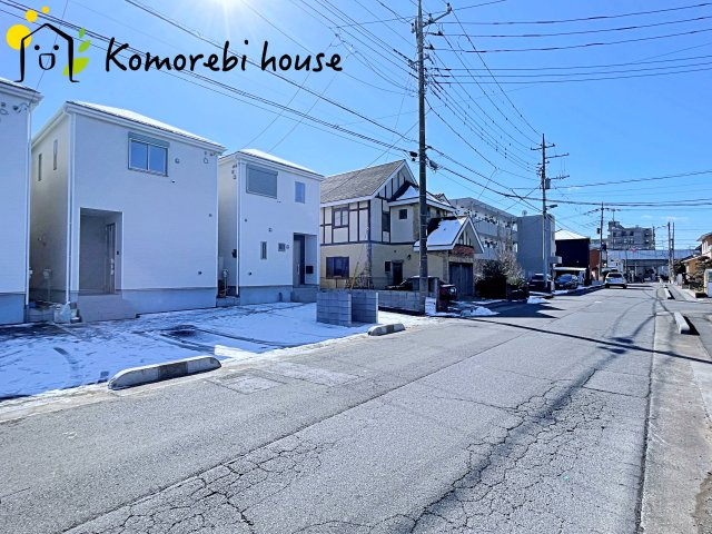 伊奈町中央　第3　クレイドルガーデン　02の前面道路含む現地写真|26.2.9撮影済み