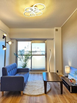 明石ダイヤハイツの居間・リビング