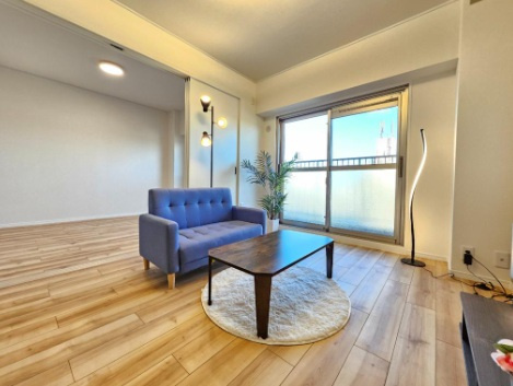 明石ダイヤハイツの居間・リビング