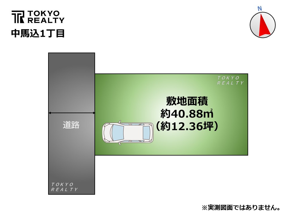 大田区中馬込1丁目　中古戸建の区画図|区画図

現地ご見学希望・資料請求などお気軽にお問い合わせ下さい！
03-5990-5201
