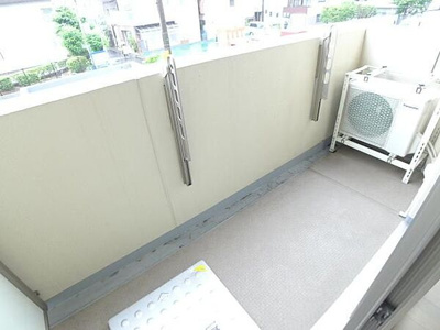 【バルコニー】 | フレア・F | 同建物別部屋参考写真