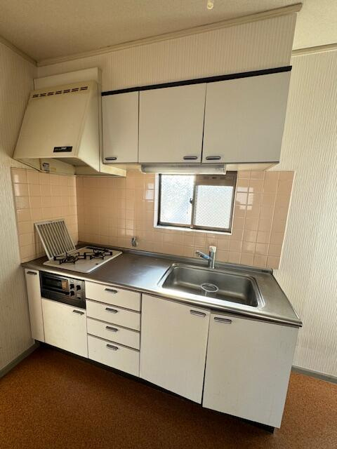 ウィーンハイツB棟のキッチン