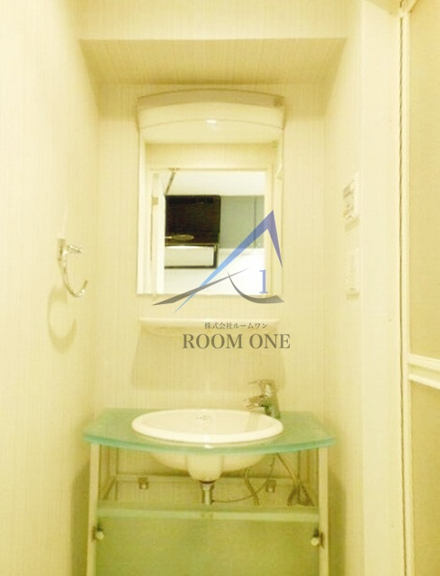 グランド・ガーラ池袋の洗面所|独立洗面台です。