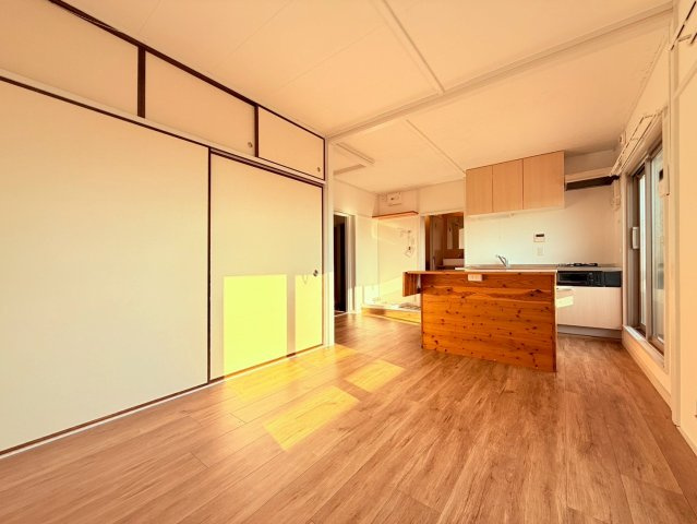 名谷団地12号棟の居間・リビング