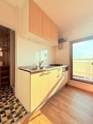 名谷団地12号棟のキッチン