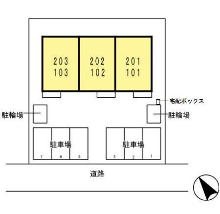 リヴェール　　刈谷市近郊の賃貸はクラスホームの駐車場