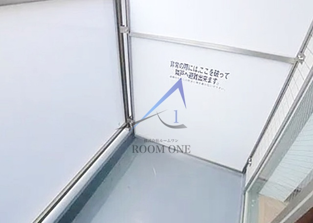 ベルジューレ錦糸町のバルコニー|バルコニーです。