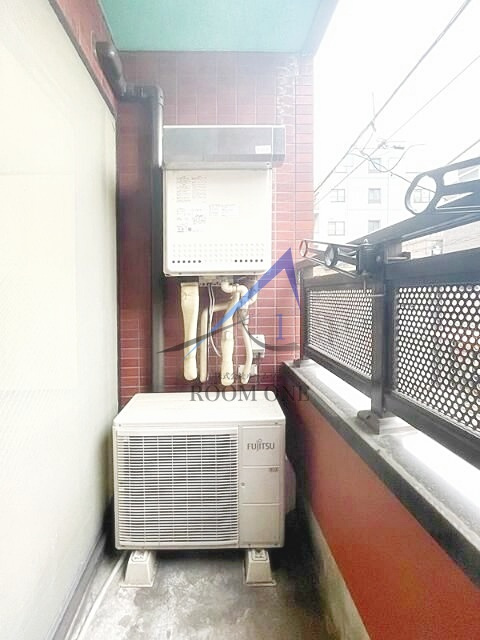 キミシゲビルのバルコニー|バルコニーです。