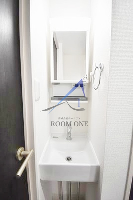 グランクオール潮見の洗面所|洗面台です。