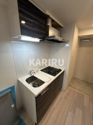 ファーストフィオーレ京橋ノワールのキッチン