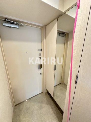 ファーストフィオーレ京橋ノワールの玄関