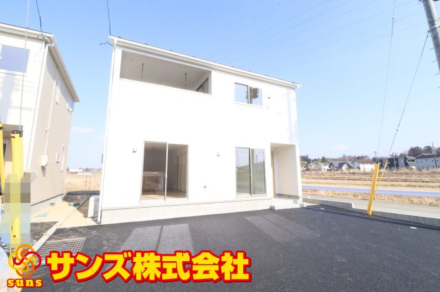 二本松市油井字無地ノ内　　　1号棟　　　油井小学校、安達中学区の居間・リビング|※同社施工例