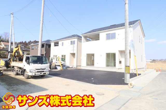 二本松市油井字無地ノ内　　　1号棟　　　油井小学校、安達中学区の居間・リビング|※同社施工例