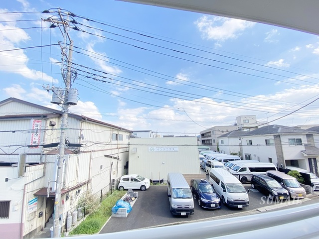 芝下1丁目住宅の展望|2階バルコニーからの景色です☆