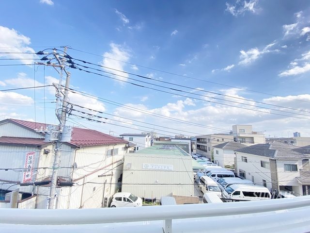 芝下1丁目住宅の展望|3階バルコニーからの景色です☆