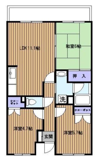 【間取り】 | サニーヒルⅡ