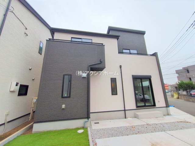 所沢市上新井2丁目・全3棟　新築一戸建　1号棟の外観|現地写真（2025年12月3日撮影）