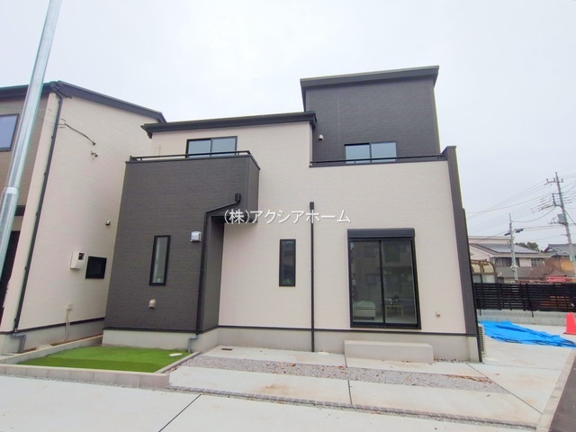 所沢市上新井2丁目・全3棟　新築一戸建　1号棟の外観|現地写真（2025年12月3日撮影）