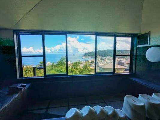 サンヴェール伊東オーシャンビューのその他共用部分|温泉大浴場でも眺望は忘れておりません