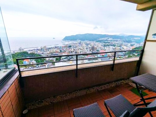 サンヴェール伊東オーシャンビューのバルコニー|眺望の良いバルコニー