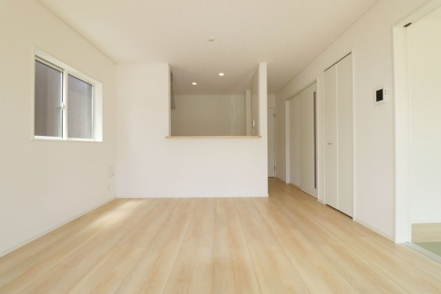 二本松市油井字無地ノ内　　　２号棟　　　油井小学校、安達中学区のキッチン|※同社施工例