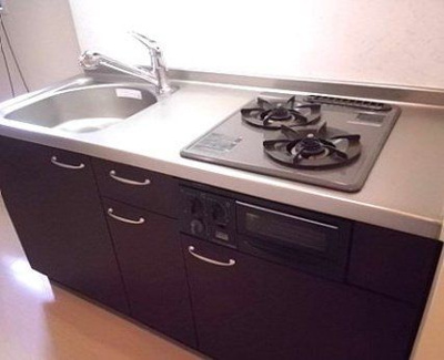 【キッチン】 | フレア・F | きれいなキッチンです