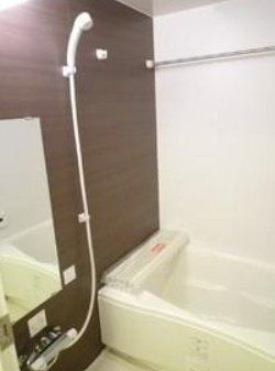 【浴室】 | フレア・F | 落ち着いた空間のお風呂です