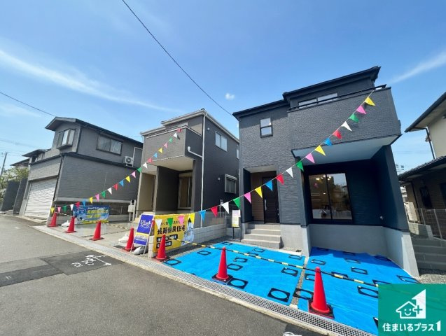 大阪狭山市大野台　第7期　新築一戸建ての外観|お客様に長く安心して住んでいだだける事にこだわった家づくり！住んでからのアフターサービスにもしっかりと取り組んでいます！
