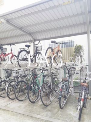 【その他共用部分】 | エストポワール | 駐輪場です。