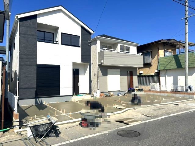 新築戸建　長野稲里町中氷鉋の区画図