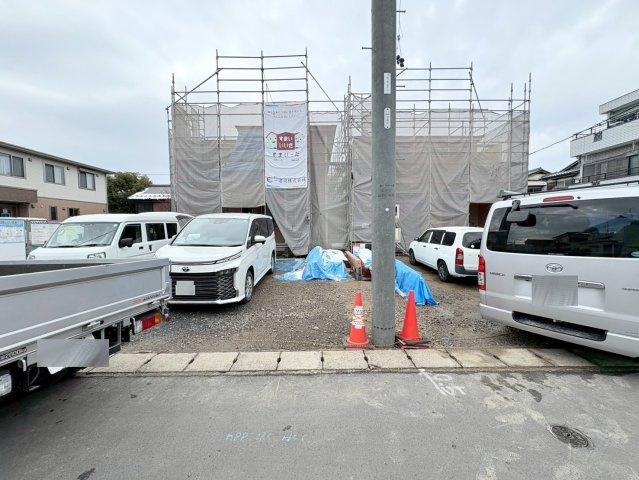 【商談中】リーブルガーデン　岐阜市南蝉１丁目第１　全２区画分譲の外観|「現地（2026年1月13日）撮影」　
■全体写真　
■ヤマダ不動産　株式会社リライフ　