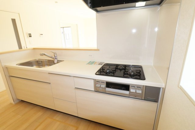 二本松市油井字無地ノ内　　　４号棟　　　油井小学校、安達中学区の居間・リビング|※同社施工例