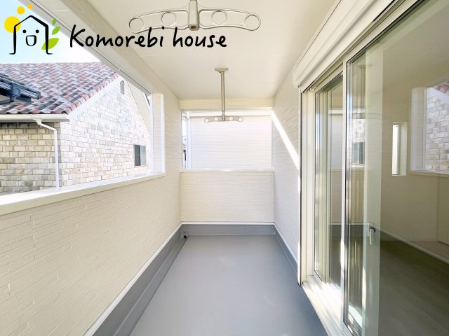 伊奈町中央　第3　クレイドルガーデン　04のバルコニー|バルコニー付きです