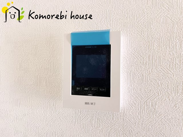 伊奈町中央　第3　クレイドルガーデン　04の防犯設備|モニター付インターホンです