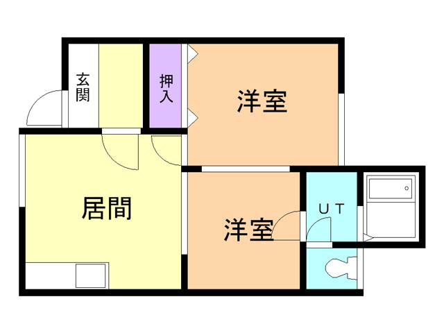 ラ・フォンテーヌの間取り